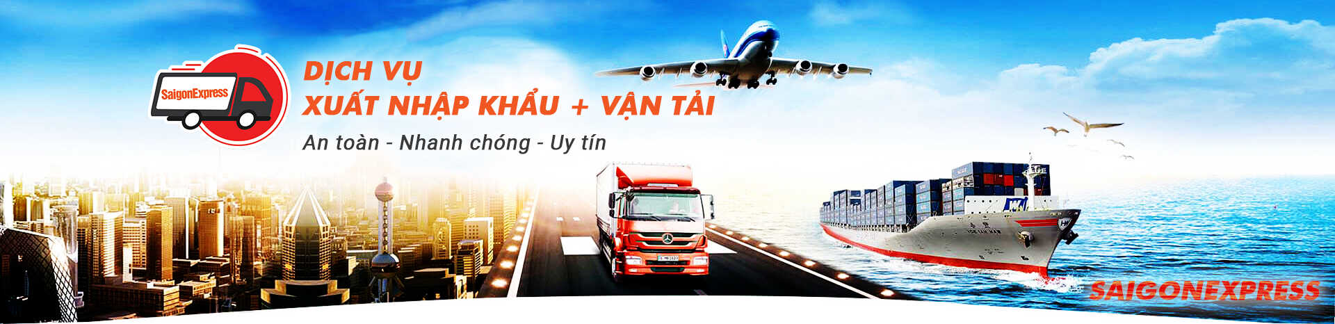 SaiGonExpress - Công ty dịch vụ vận chuyển hàng quốc tế tại Việt Nam