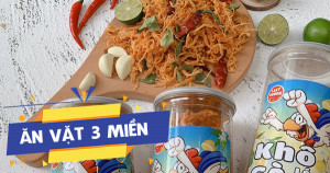 Top 5 món ăn vặt được ưa chuộng gửi đi Mỹ