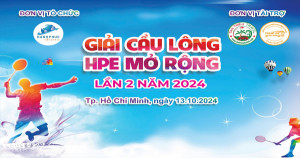 Giải Cầu Lông Hạnh Phúc mở rộng 2024