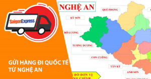 Dịch vụ gửi hàng từ Nghệ An đi Mỹ - Úc - Canada - Hàn - Nhật - Châu Âu