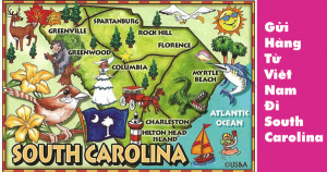 Dịch vụ vận chuyển hàng từ Việt Nam đi South Carolina Hoa Kỳ