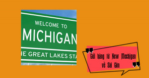 Dịch vụ gửi hàng từ bang Michigan về Sài Gòn giá rẻ