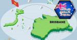 Dịch vụ chuyển hàng  từ Brisbane bang Queensland Úc về Sài Gòn giá rẻ