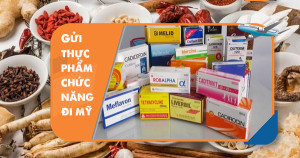 Gửi thực phẩm chức năng - mỹ phẩm đi Mỹ giá rẻ