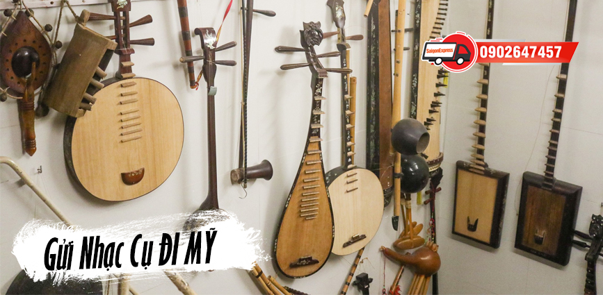 Gửi đàn Guita - Nhạc cụ dân tộc đi Mỹ