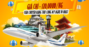 Gửi hàng thủ công mỹ nghệ đi Nhật giá rẻ.