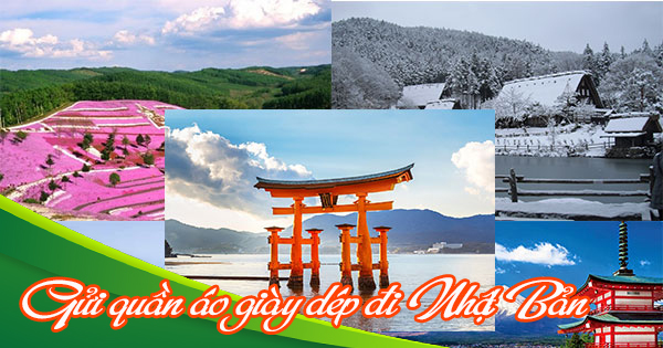 Gửi quần áo -  giày dép đi Nhật giá rẻ