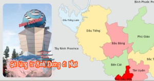 Gửi hàng từ Bình Dương đi Nhật Bản