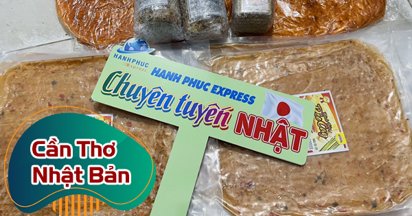 Gửi hàng từ Cần Thơ đi Nhật giá rẻ