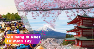 Gửi hàng đi Nhật giá rẻ tại các tỉnh Miền Tây