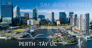 Dịch vụ nhận gửi hàng từ Sài Gòn đi Perth bang Tây Úc trọn gói bao thuế