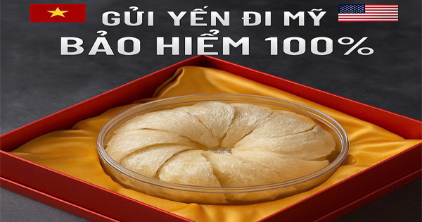 Dịch vụ nhận gửi tổ yến, yến sào đi Mỹ bao thuế uy tín bảo hiểm trọn gói